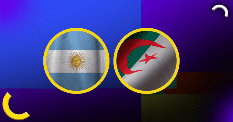 مباراة الجزائر والأرجنتين